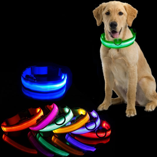 Night Light Pet Collar Pet Paradise